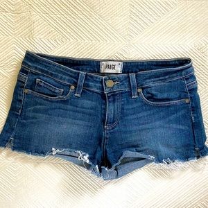 Paige cut off shorts